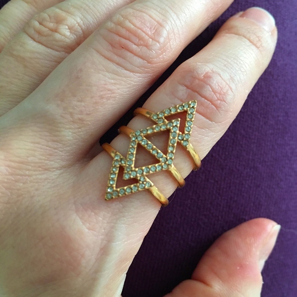 S&D Cocktail Ring - adjustable size